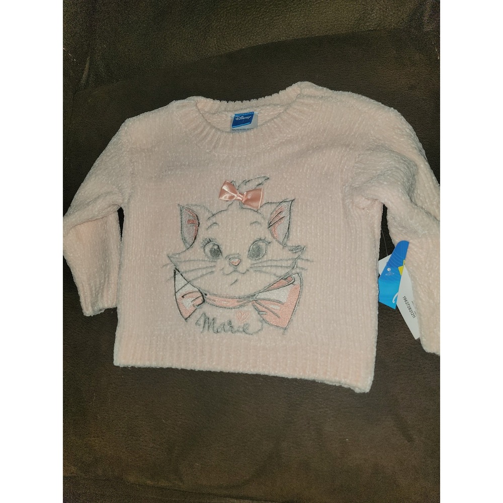 Disney‎ aristocats Marie sweater size 12 months nwt